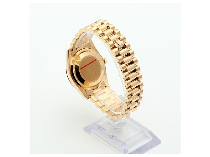 Rolex Orologio Day-Date in Oro da Uomo Originale con Diamanti D'oro - vista 6