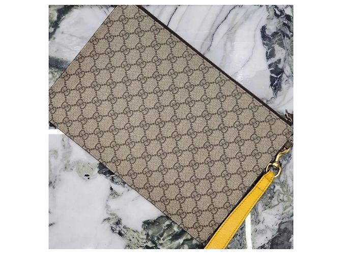 Gucci Clutch Supreme Jaguar Multicolore - vista 2