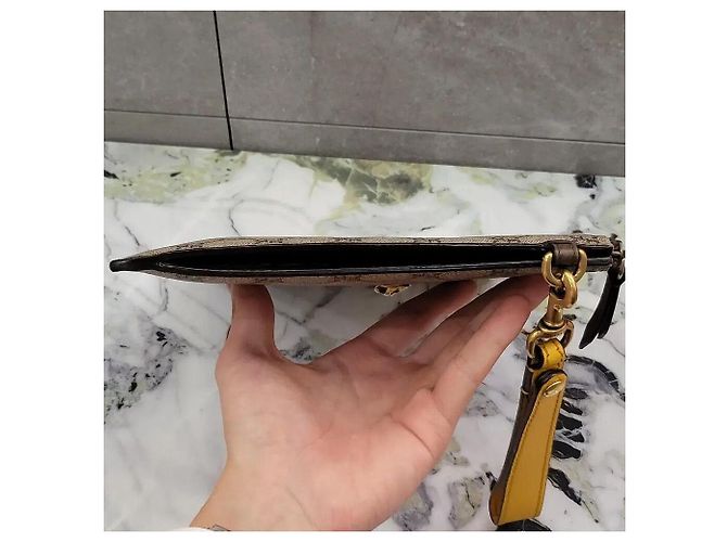 Gucci Clutch Supreme Jaguar Multicolore - vista 7