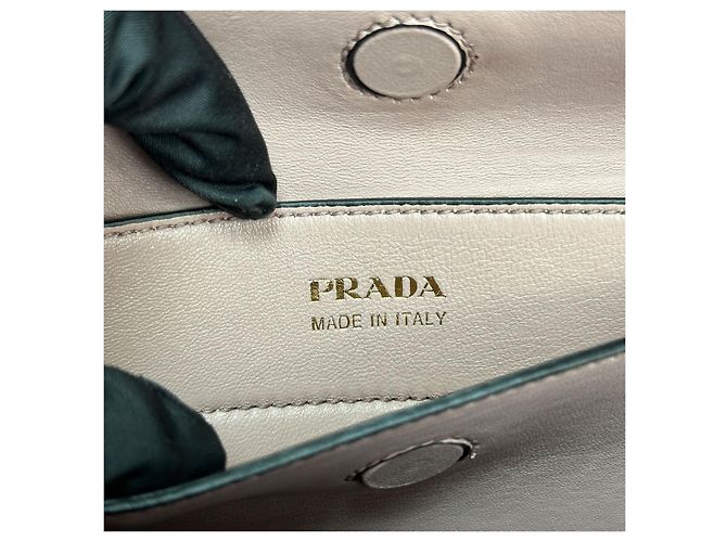 Prada Saffiano Quir Double Tote Bag Large Mehrfarben - Ansicht 5