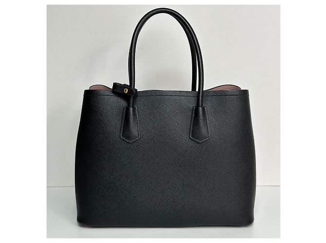 Prada Saffiano Quir Double Tote Bag Large Mehrfarben - Ansicht 9