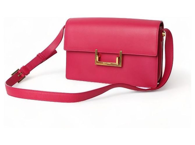 Saint Laurent Borsa Sak Loulou Satchel Shoulder Bag Rosa - vista 2