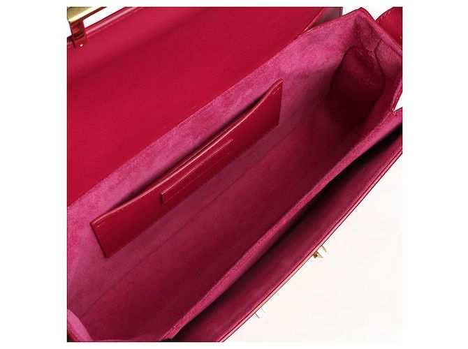 Saint Laurent Borsa Sak Loulou Satchel Shoulder Bag Rosa - vista 7