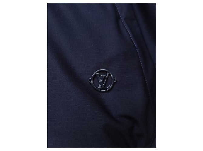 Louis Vuitton Gilet in pile reversibile con monogramma Mapa Mundi Multicolore - vista 6
