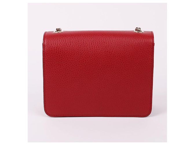 Gucci GG Gold Interlocking Red Chain Crossbody Bag Rot - Ansicht 6