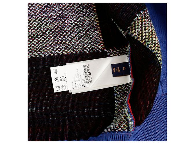 Louis Vuitton Multi Cotton Damier Pictorial Blouson Größe XL Mehrfarben - Ansicht 12