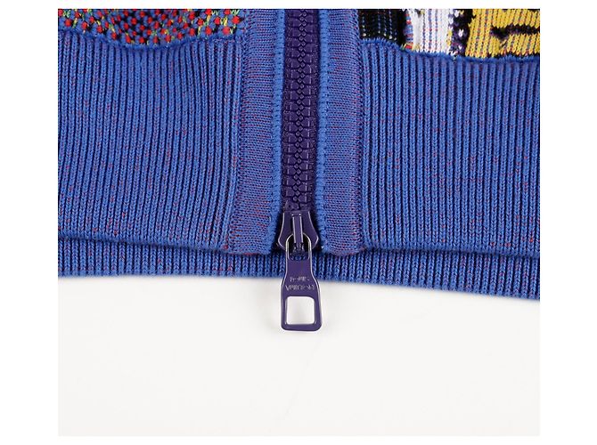 Louis Vuitton Multi Cotton Damier Pictorial Blouson Größe XL Mehrfarben - Ansicht 9