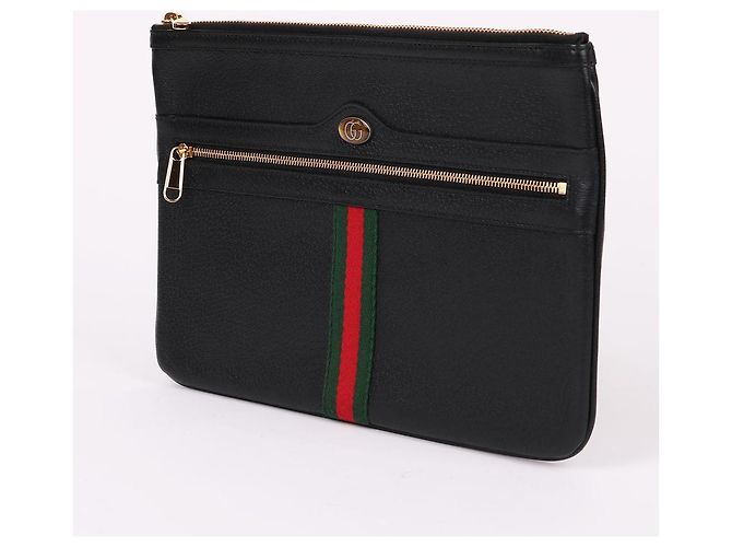 Gucci Clutch Ophidia Medium Nera Nero - vista 3