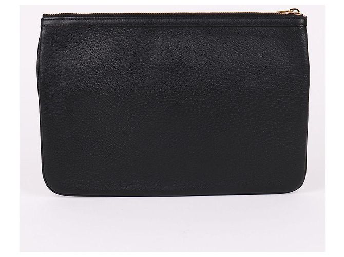 Gucci Clutch Ophidia Medium Nera Nero - vista 4