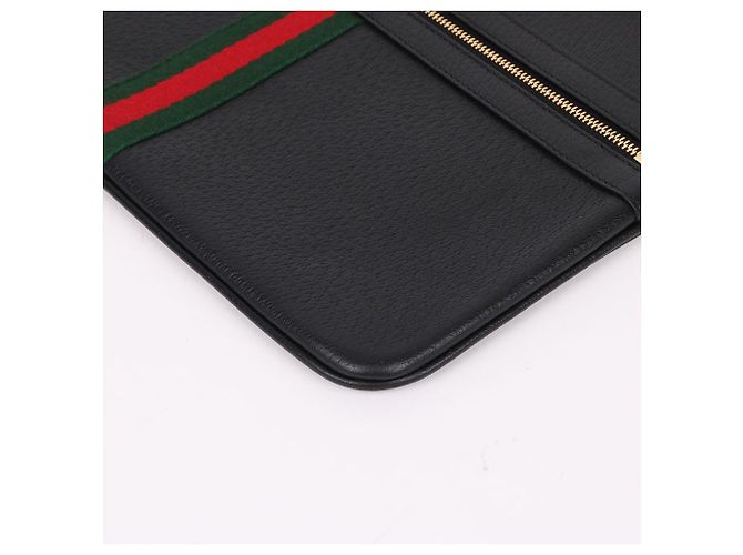 Gucci Clutch Ophidia Medium Nera Nero - vista 9