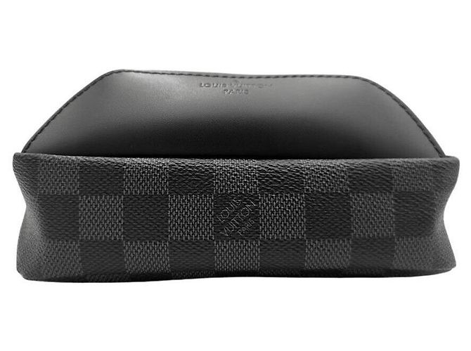 Louis Vuitton Slingback Graphite Avenue Nero - vista 6