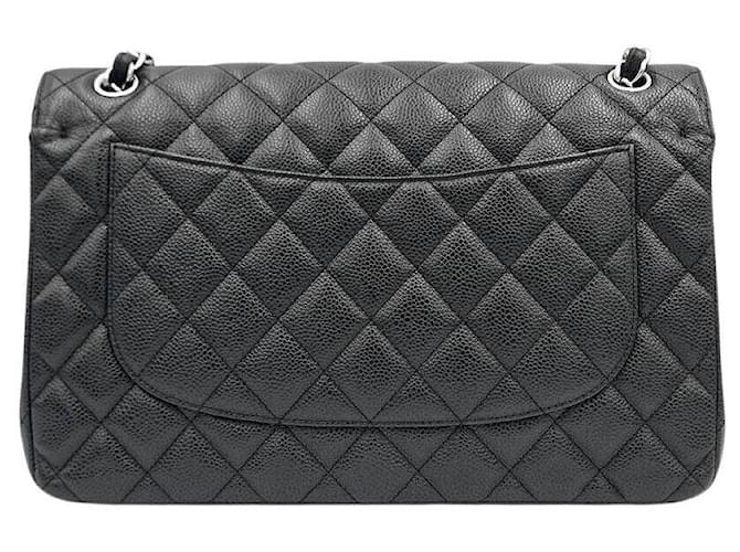 Chanel Caviar Classic Jumbo Nero - vista 2