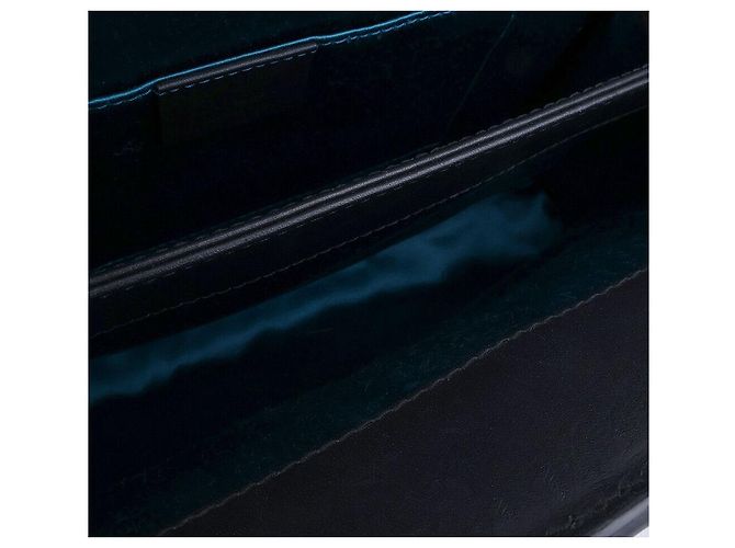 Gucci Borsa a Spalla Ophidia Suede GG Supreme Nero - vista 7