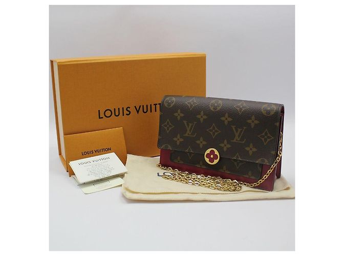 Louis Vuitton Borsa a tracolla WOC Monogram Flower Marrone - vista 2