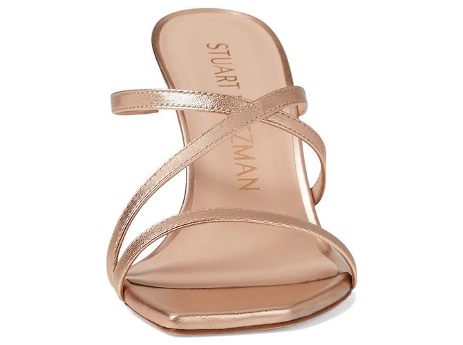Stuart Weitzman Refurbished Women's Strap Heels US Width Orange - view 2