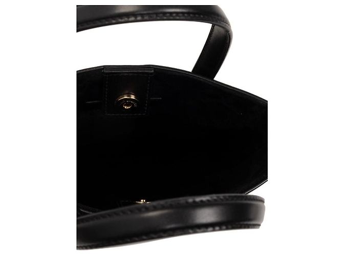 Borsa mini shopper nera Saint Laurent AADDI Nero - vista 14