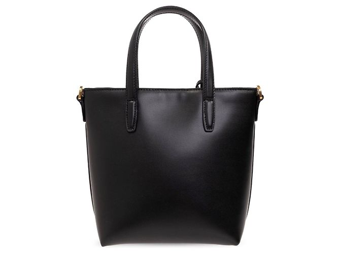 Borsa mini shopper nera Saint Laurent AADDI Nero - vista 5
