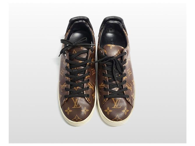 Louis Vuitton Sneakers Monogram Frontrow Marrone - vista 11