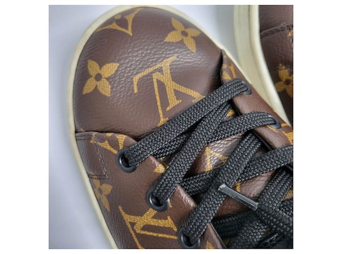 Louis Vuitton Sneakers Monogram Frontrow Marrone - vista 9