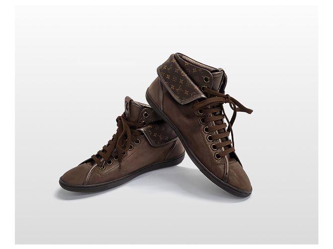 Louis Vuitton Sneaker Brea Foldover da donna Marrone - vista 17