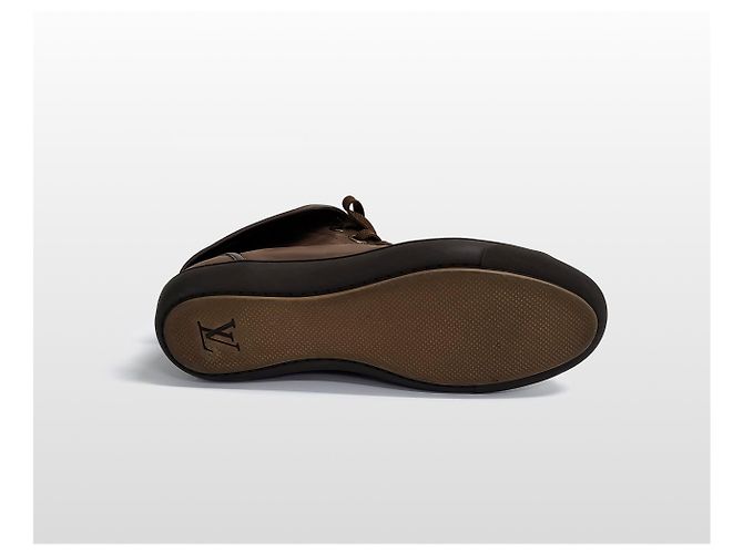 Louis Vuitton Sneaker Brea Foldover da donna Marrone - vista 8
