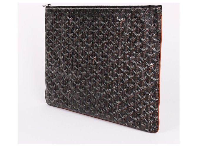 Goyard Clutch da uomo Senna GM Large Nero - vista 3