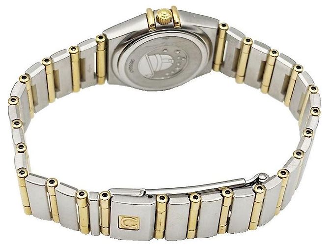 Omega Reloj de mujer de cuarzo Constellation Combi con esfera de nácar y diamantes Multicolor - vista 7