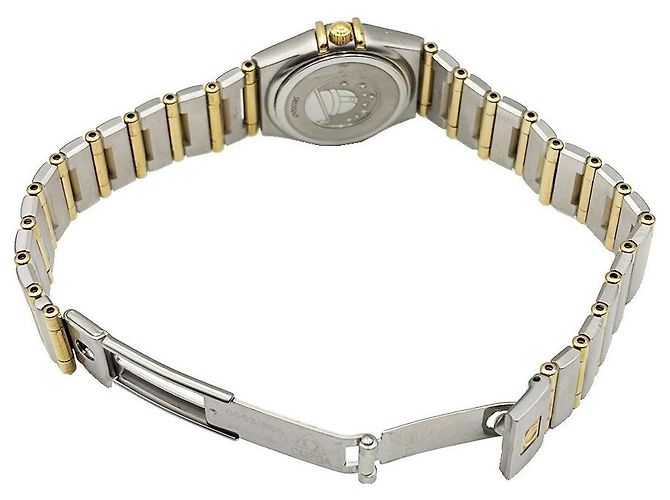 Omega Reloj de mujer de cuarzo Constellation Combi con esfera de nácar y diamantes Multicolor - vista 8