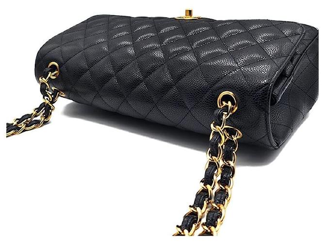 Chanel Caviar Classic Jumbo Nero - vista 6