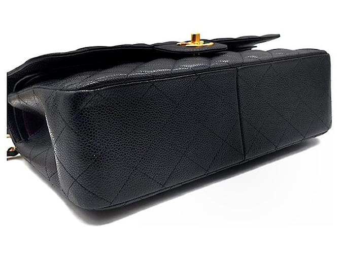 Chanel Caviar Classic Jumbo Nero - vista 7