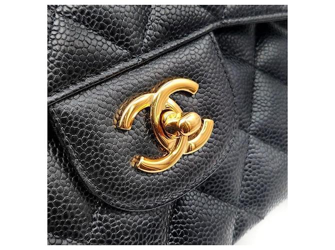 Chanel Caviar Classic Jumbo Nero - vista 8