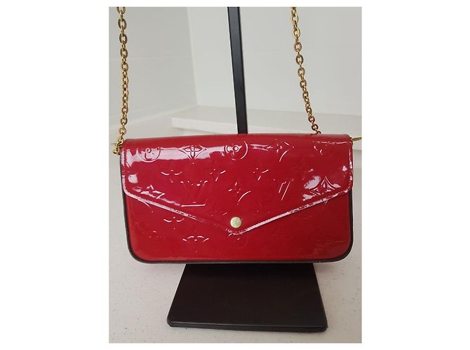 Louis Vuitton Pallissy Kirsche Lackiert Rot - Ansicht 2