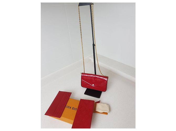 Louis Vuitton Pallissy Kirsche Lackiert Rot - Ansicht 9
