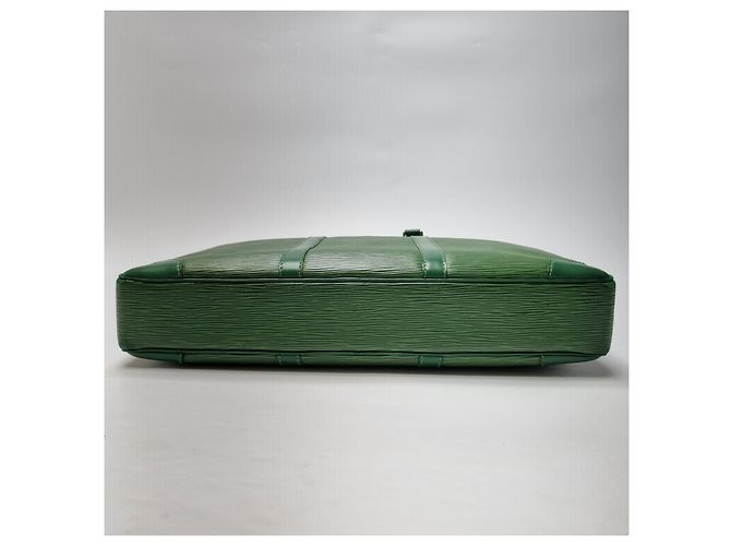 Louis Vuitton Mallette Epi Document Vert Unisexe (Mallette de Qualité Supérieure, Set Complet Article Rare) - vue 14