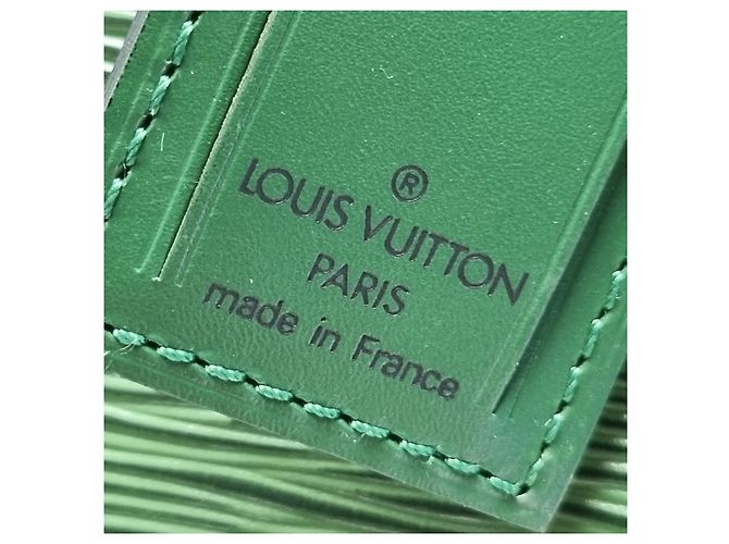 Louis Vuitton Mallette Epi Document Vert Unisexe (Mallette de Qualité Supérieure, Set Complet Article Rare) - vue 20
