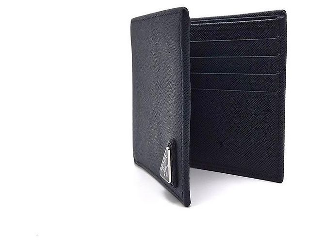 Prada Saffiano Wallet Blue - view 2