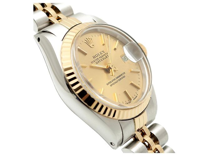 Rolex Orologio Vintage Lady Datejust da Donna Combinazione D'oro - vista 12