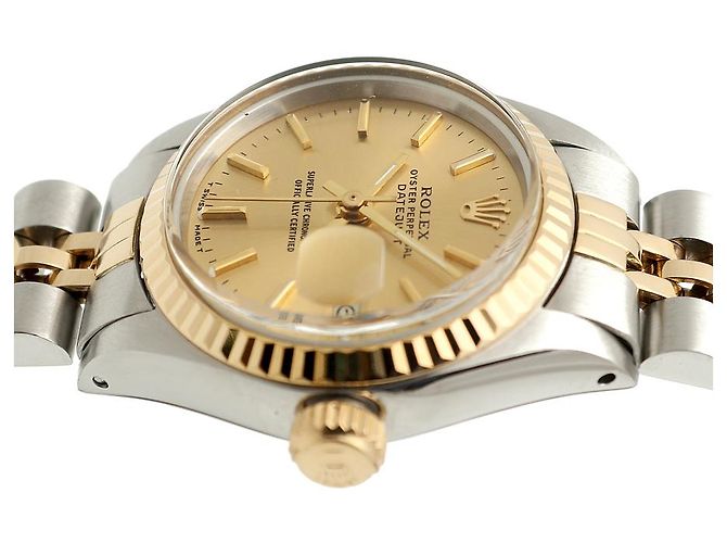 Rolex Orologio Vintage Lady Datejust da Donna Combinazione D'oro - vista 13