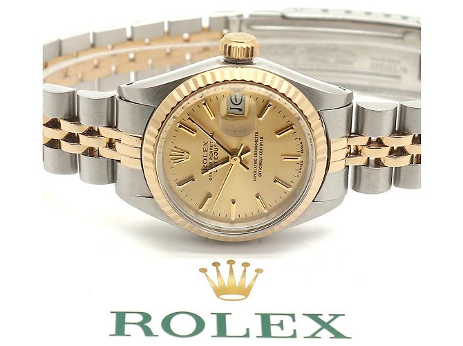 Rolex Orologio Vintage Lady Datejust da Donna Combinazione D'oro - vista 23