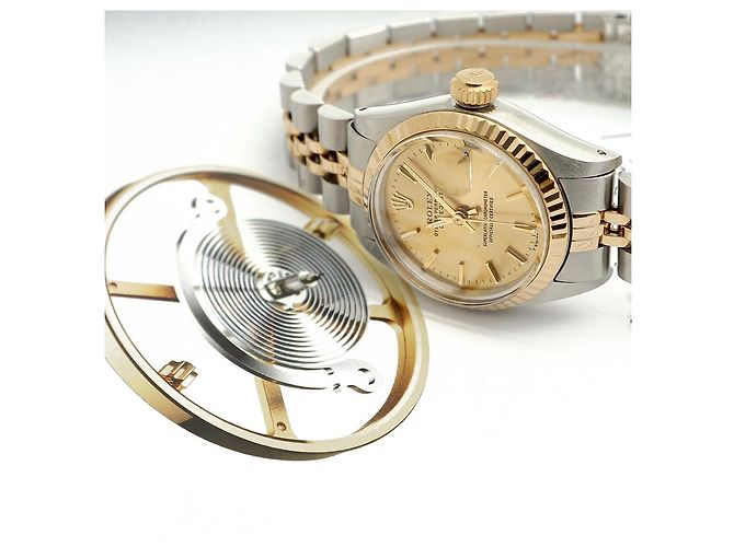 Rolex Orologio Vintage Lady Datejust da Donna Combinazione D'oro - vista 24