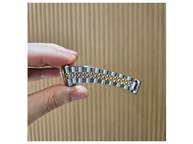 Rolex Orologio Vintage Lady Datejust da Donna Combinazione D'oro - vista 3