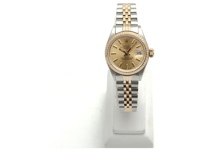 Rolex Orologio Vintage Lady Datejust da Donna Combinazione D'oro - vista 4