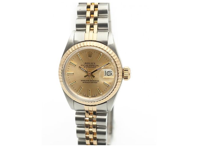 Rolex Orologio Vintage Lady Datejust da Donna Combinazione D'oro - vista 9
