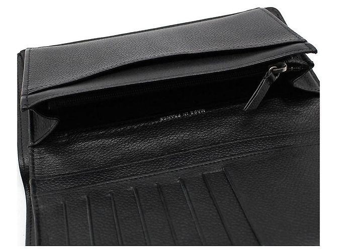 Chanel Long Portefeuille Flap Classique Intemporel en Caviar Souple Argent - vue 7