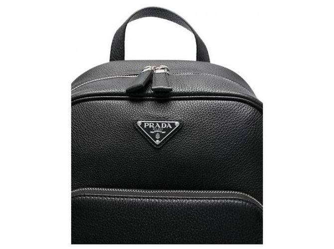 Prada Leather Backpack Black - view 6