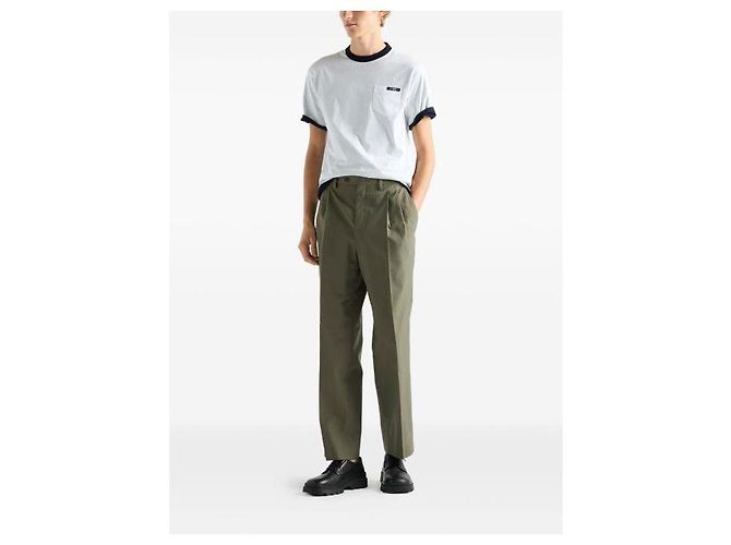 Prada T-shirt en coton réversible - vue 6
