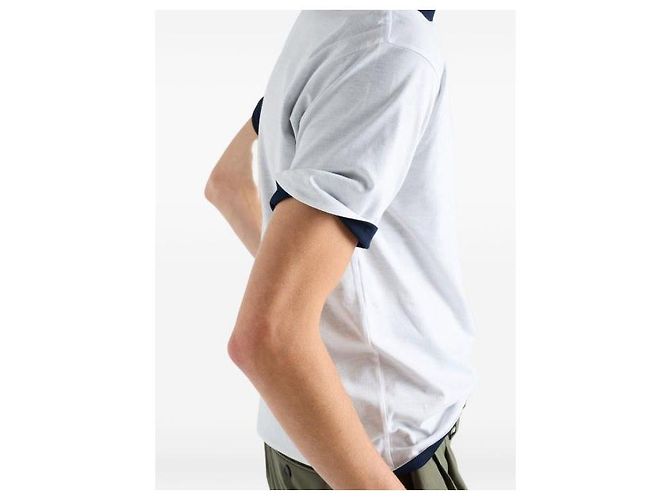 Prada T-shirt en coton réversible - vue 7