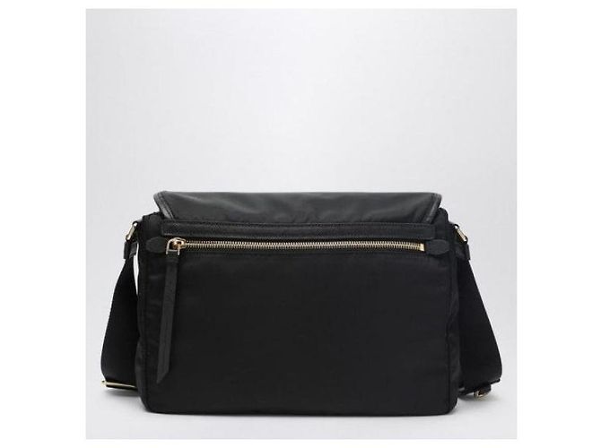 Prada Borsa a Spalla in Re-Nylon Nero - vista 5