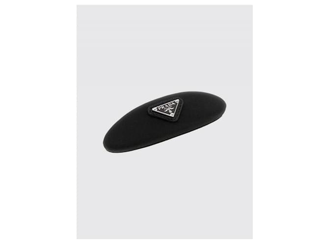 Prada Clip per capelli in nylon Nero - vista 5