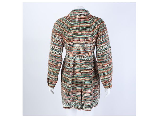 Chanel Tweed-Jacke Mehrfarben - Ansicht 3